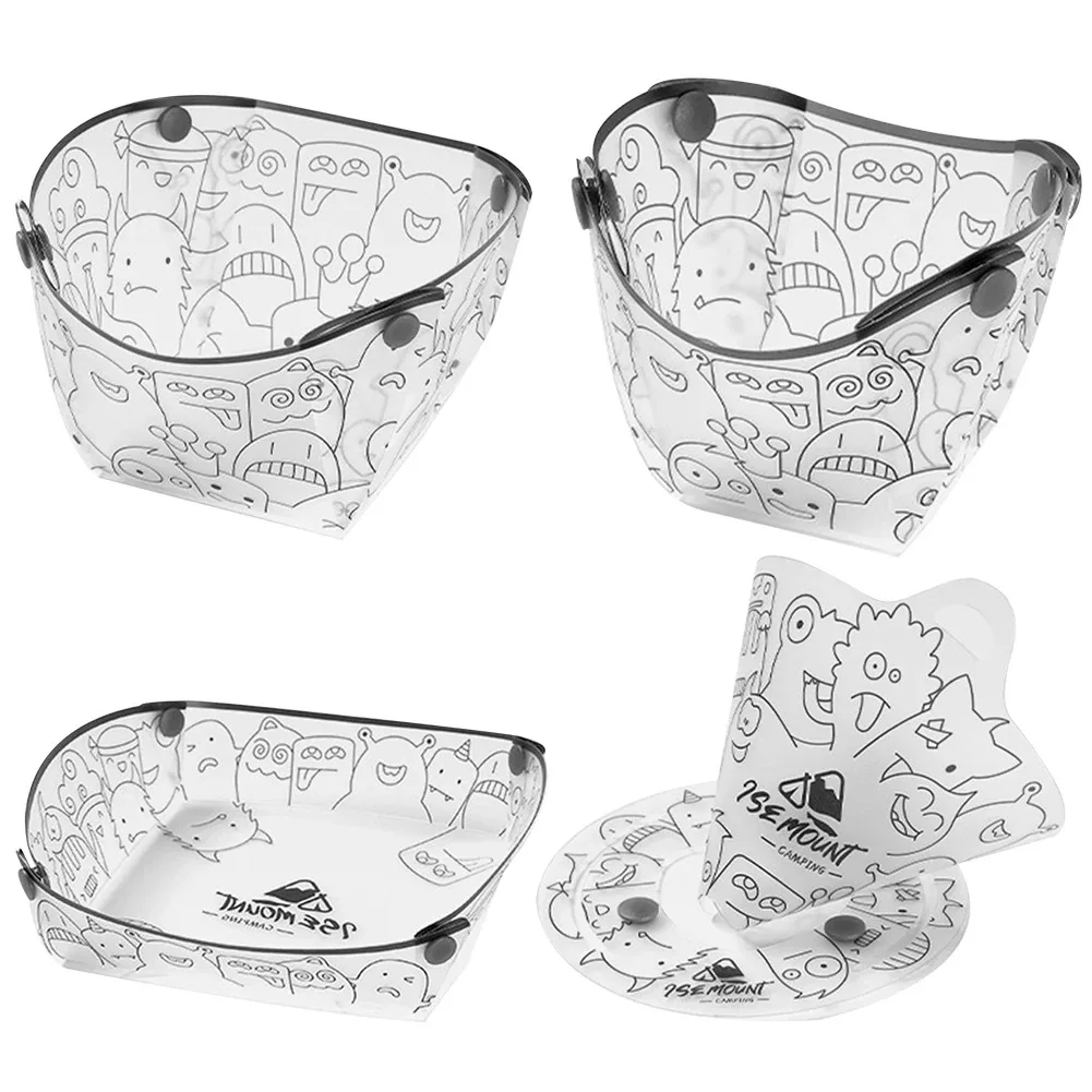 Coffee Equipment Set - PP alat makan lipat portabel, Set
