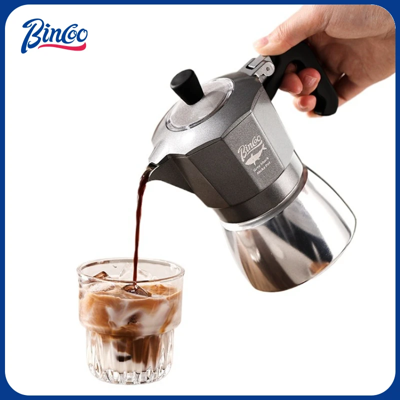 Coffee Equipment Set - Bincoo 2 Cangkir Double Valve Moka