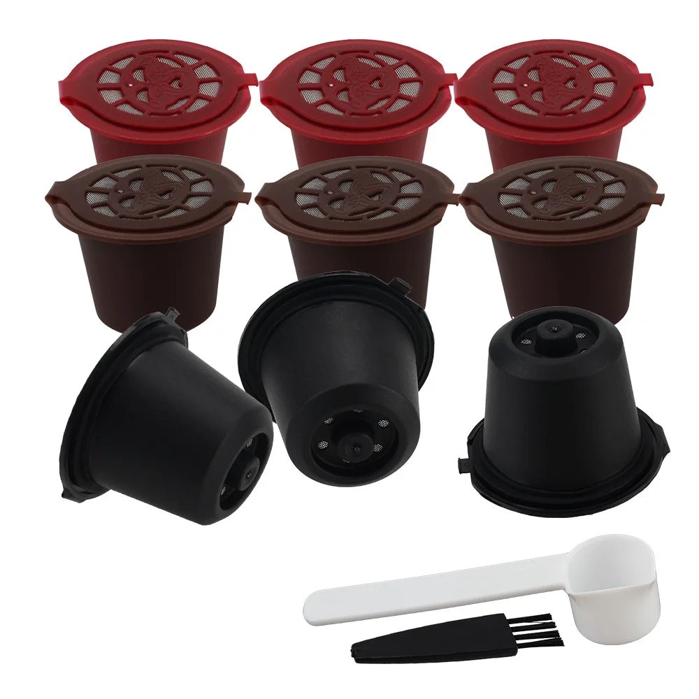 Coffee Equipment Set - 4 buah cangkir kapsul kopi dapat