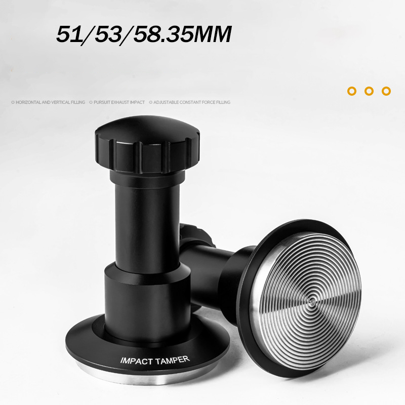 Espresso Tamper Set - Tamper fleksibel baja tahan karat, alat