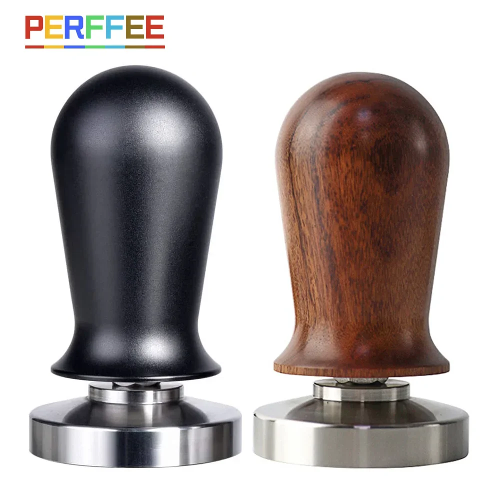 Espresso Tamper Set - Tamper Kopi Espresso Dikalibrasi 30Lb Pegas