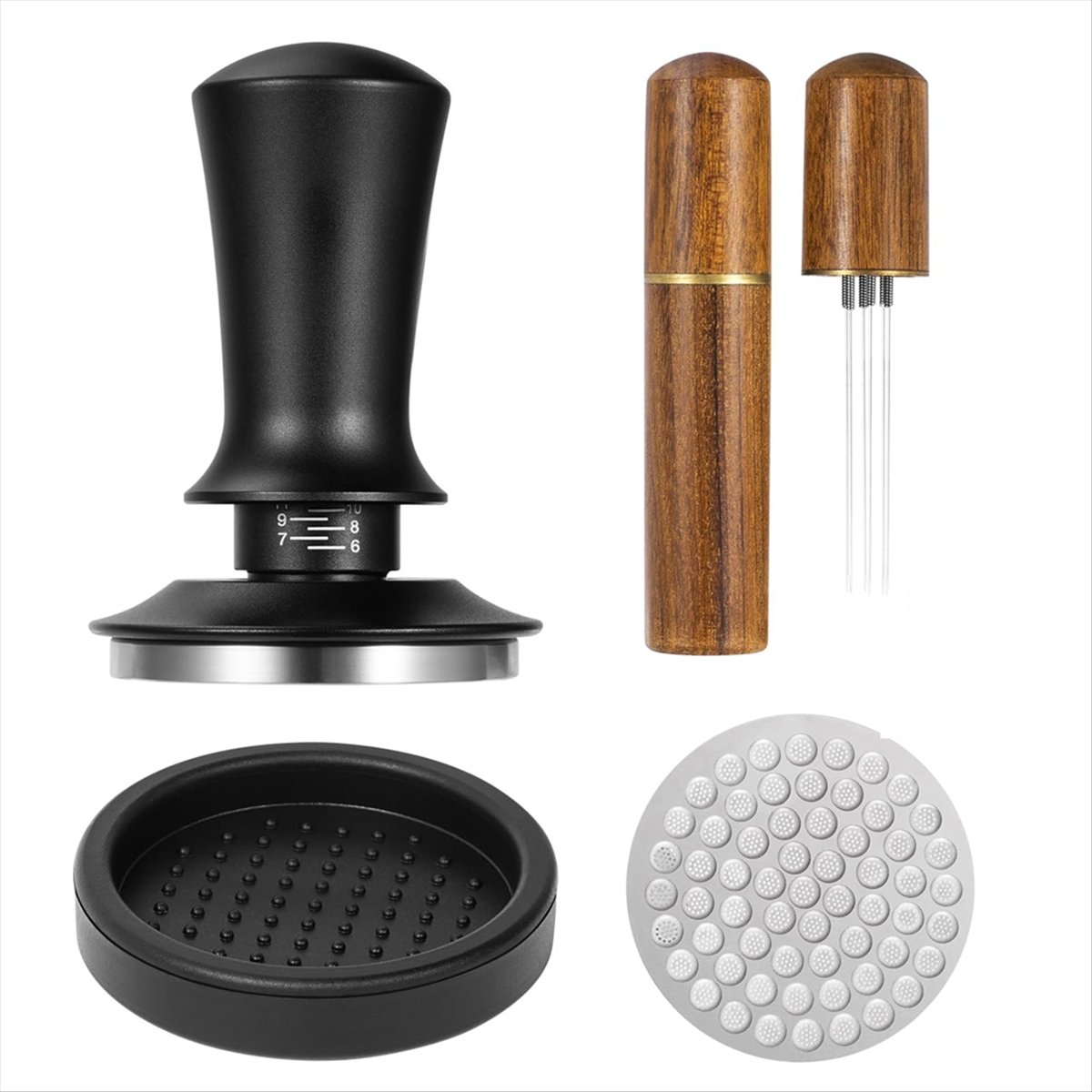 [Greatitem] Set Tamper dan Pen - Espresso Tamper Set ulasan dan harga