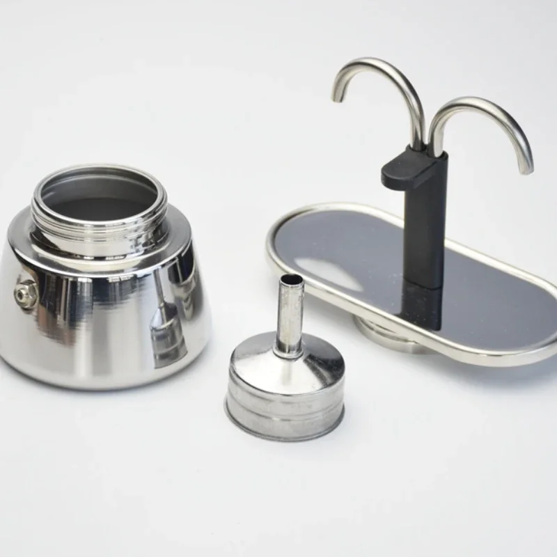 Mini Moka Pot tabung ganda 200 - Coffee Equipment Accessories ulasan dan harga