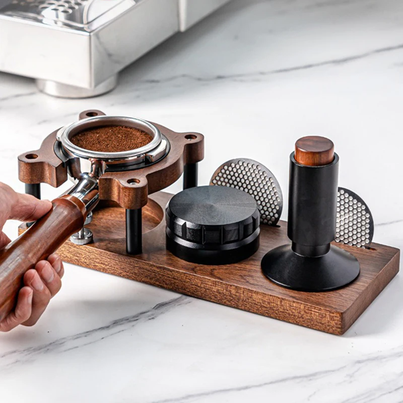 Alas Tamper Kopi Kayu 51/53/58 - Espresso Tamper Set ulasan dan harga