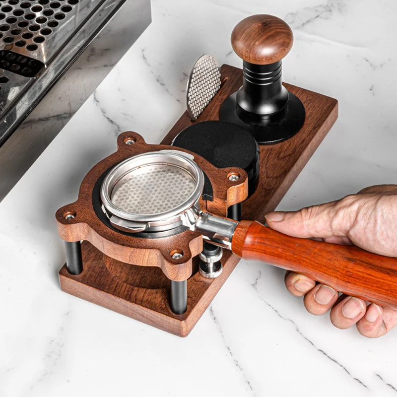 Alas Tamper Kopi Kayu 51/53/58 - Espresso Tamper Set ulasan dan harga