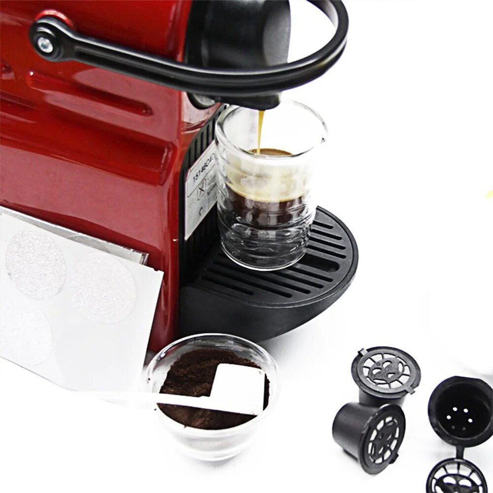 4 buah cangkir kapsul kopi dap - Coffee Equipment Set ulasan dan harga