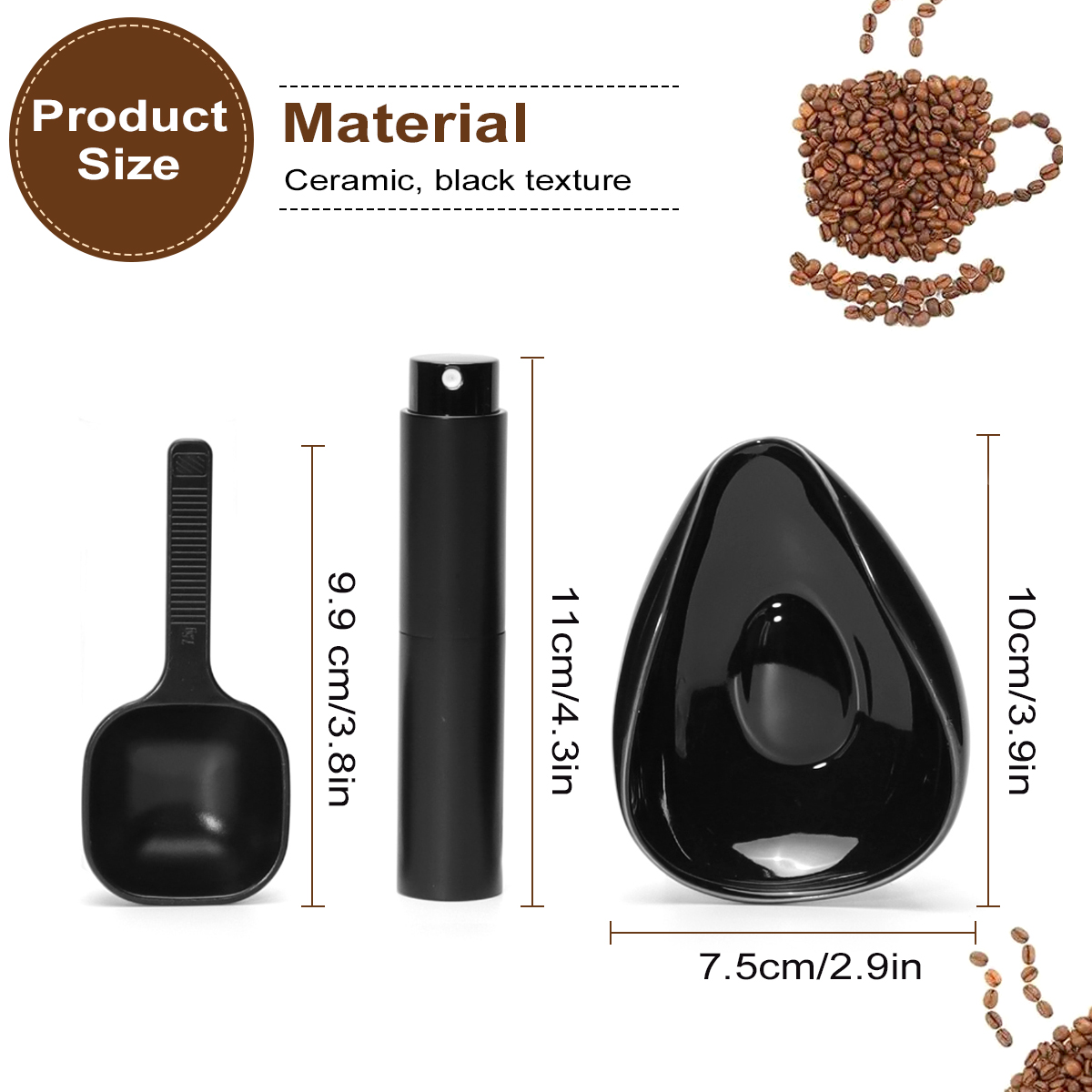 Leeseph Set cangkir dosis biji - Coffee Equipment Set ulasan dan harga