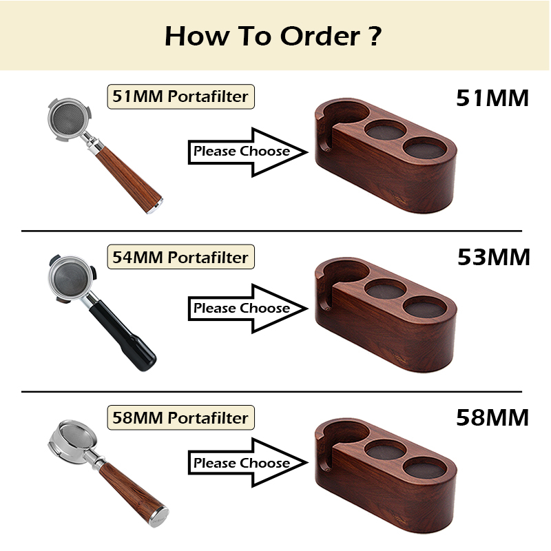 Dudukan Portafiler kopi, duduk - Espresso Tamper Set ulasan dan harga