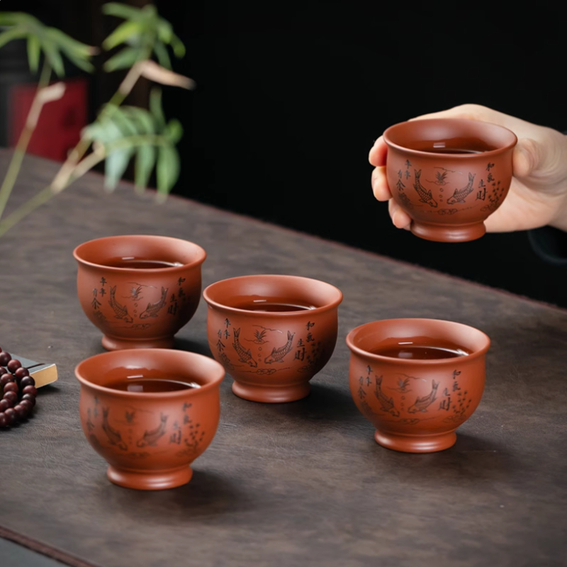 Yixing Cangkir Teh Tanah Liat  - Coffee Equipment Set ulasan dan harga
