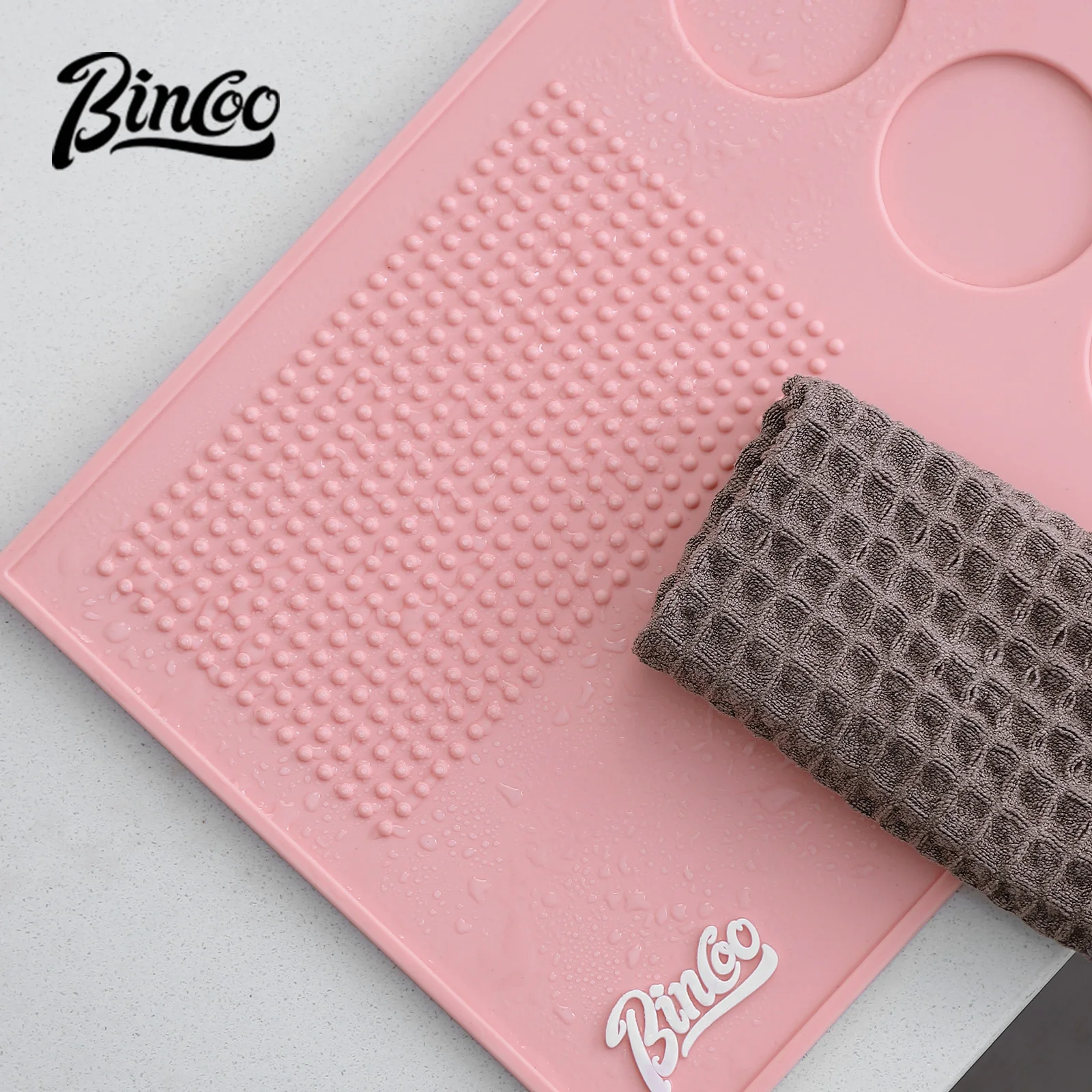 Alas Tamper Kopi Bincoo Pink E - Espresso Tamper Set ulasan dan harga